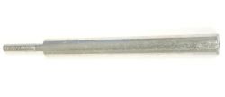 2-7/8" Tall Metal Post With #8-32 Threaded Base and (Female) Threaded Top