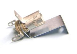 Miniature Bayonet Base 3-Lead Socket With Long Mounting Bracket