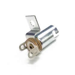 Miniature Bayonet Base 2-Lead Socket With Short Mounting Bracket For Stern GI Lighting