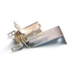 Miniature Bayonet Base 3-Lead Socket With Long Mounting Bracket