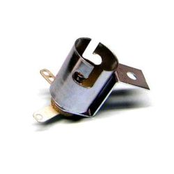 Bayonet Base 2-Lead Socket With Short Mounting Bracket For #89 Bulbs