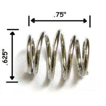 Ball Shooter (Plunger) Barrel Spring - 0.75" Long
