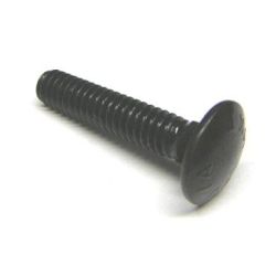 1/4-20  x 1-1/4" Black Carriage Bolt