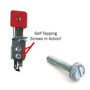 Data East/Sega/Stern Self-Tapping Stand-Up Target Assembly Screw - #6-32 X 3/4"