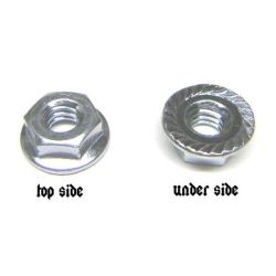 1/4-20 Coin Door Whiz Flange Locknut