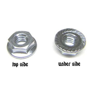 1/4-20 Coin Door Whiz Flange Locknut