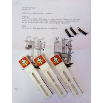 Metallica Drop Target Replacement Kit