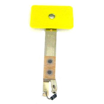 Data East/Sega/Stern 1-1/2" x 1" Large Yellow Rectangle Target Switch