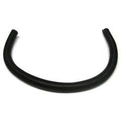 Black Corrugated Slit Hose Sleeve - Sold By The Foot