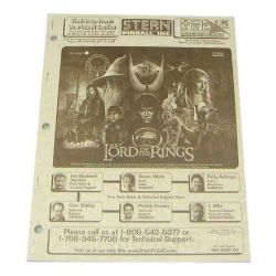 Stern Lord of the Rings Manual