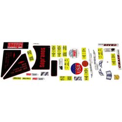 Sopranos Full Playfield Decal Set