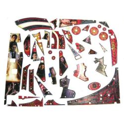 Spider-Man Playfield Plastics Set