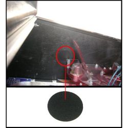 Data East/Sega/Stern Black Mylar Cover Disc