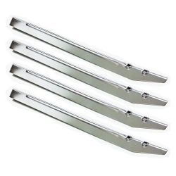 SECONDS - Williams/Bally Non-Ribbed Chrome Legs - Set of 4