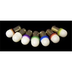 Premium Ghost Buster 1-SMD-LED #44/47 Bayonet Base Lamp With Frosted Dome