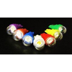 Premium Ghost Buster 1-SMD-LED #555 Wedge Base Lamp With Clear Dome