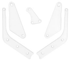 Iron Maiden Clear & Colored PETG Plastic Protector Set