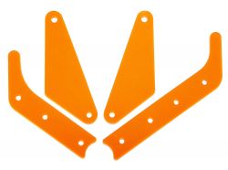 Fluorescent Orange Slingshot & Return Lane Protector Set For Baywatch