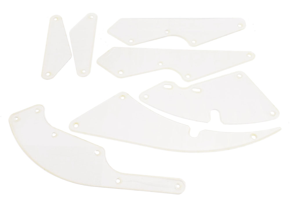 Stars Clear Plastic Protector Set