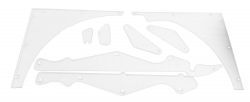 Bally KISS Full Clear Plastic Protector Set