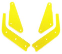 Fluorescent Yellow Slingshot Protector Set For Sega Jurassic Park, The Lost World