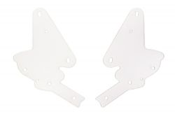 FIRE! Clear & Colored PETG Plastic Slingshot Protector Set