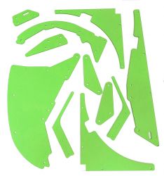Fluorescent Green Full Protector Set For Total Nuclear Annihilation