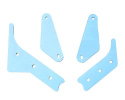 Fluorescent Blue Protector Set For Dialed In