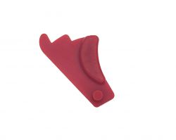 Red Joystick Trigger for Tron, Gorf, & Xenophobe Arcade Machines