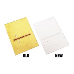 Classic Stern and Bally High Voltage Protection Plastic