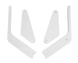 Elvira's House of Horrors Clear & Colored PETG Plastic Protector Set