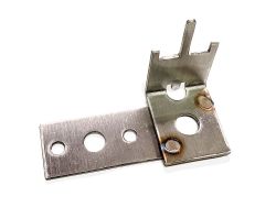 Stainless Steel Drop Target Frame &  Eyelet Assembly - Left