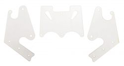 Pin*bot Clear & Colored PETG Plastic Protector Set