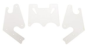 Pin*bot Clear & Colored PETG Plastic Protector Set