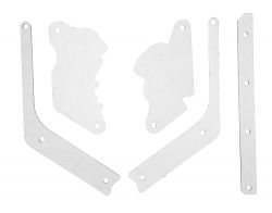 Deadpool Clear & Colored PETG Plastic Protector Set