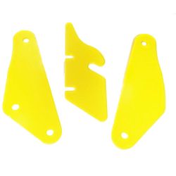 Fluorescent Yellow Slingshot Protector Set For Williams Indiana Jones