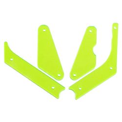 Fluorescent Green Slingshot Protector Set For Munsters