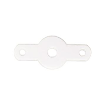 Clear Bally Flipper Button Mounting Plate