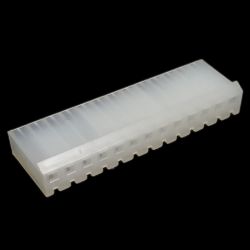 .156" (3.96mm) Crimp & Stuff 13-Position Housing With Locking Ramp