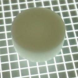 5/8" Round Opaque Starburst White Playfield Insert