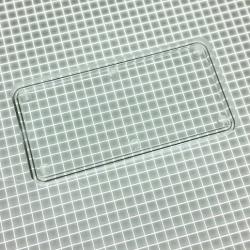 2-1/4" x 1-1/8" Rectangle Transparent Plain Clear Playfield Insert