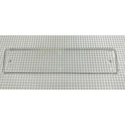 4-3/8" x 1" Rectangle Transparent Plain Clear Playfield Insert