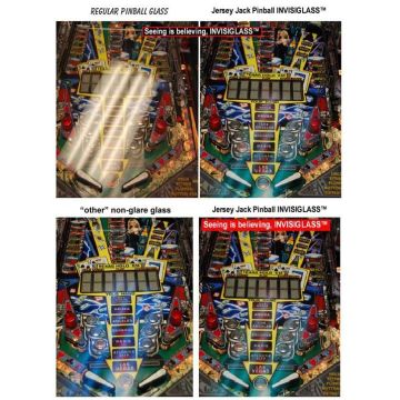 Invisiglass Non-Glare Playfield Glass - Widebody