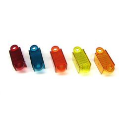 1-1/4"  Translucent Double Sided Lane Guide
