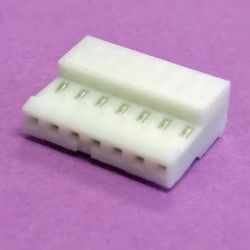 .100" IDC 7-Position Connector For 22 Gauge Wire