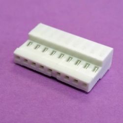 .100" IDC 9-Position Connector For 22 Gauge Wire