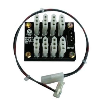 8-Way Power Splitter Board For Stern Pinball Machines Using SPIKE, SPIKE 2 & SPIKE 3 Systems