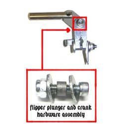 Williams/Bally Plunger And Crank Hardware Assembly