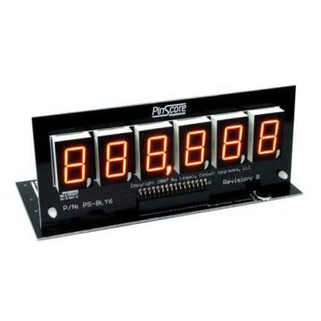Pinscore Classic Stern and Bally 6-Digit LED Display Module