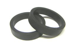 3/8" Black Champion Flipper Rubber